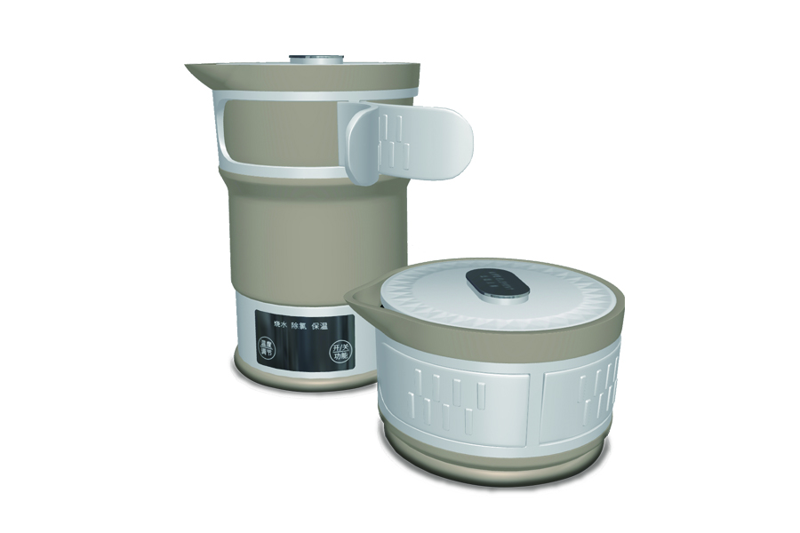 咖啡色加热饭盒